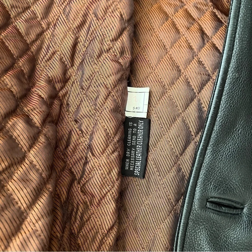 Pelle Studio Wilson’s Men’s Double Breasted Genuine Leather Black L Coat Jacket
